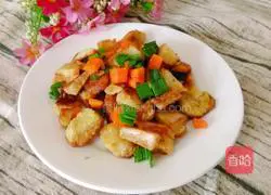 Illustration of how to make stir-fried wowotou 7