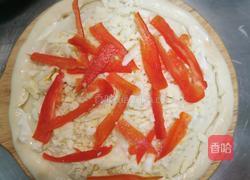 虾仁披萨的做法图解4