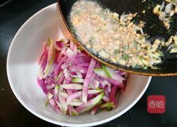 金蒜虾皮炝萝卜的做法图解14