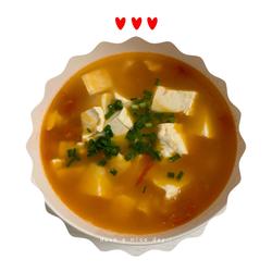 西红柿嫩豆腐汤的做法[图]