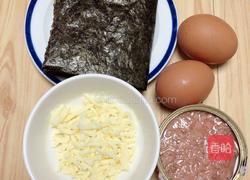 日式金枪鱼厚蛋烧（5分钟快手餐）的做法图解1