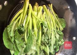 白灼广东菜心的做法图解3