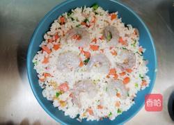 虾仁芝士焗米饭的做法图解12