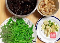 虾仁木耳烩豇豆(清脂减肥)的做法图解7
