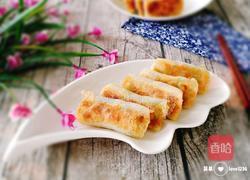 韭菜虾皮鸡蛋锅贴的做法图解18