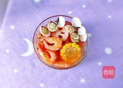 鲜虾白蛤玉米莲藕汤的做法图解16