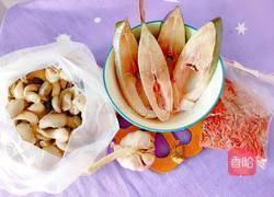 海鱼炒秀珍菇的做法图解1