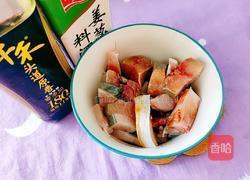 海鱼炒秀珍菇的做法图解3