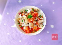 番茄炒白蛤的做法图解17