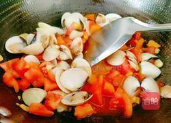 番茄炒白蛤的做法图解13