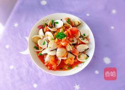 番茄炒白蛤的做法图解16