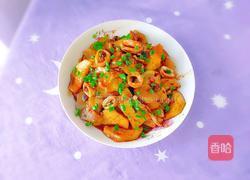 香辣鱿鱼西葫芦的做法图解17