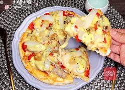 扇贝海鲜披萨的做法图解14