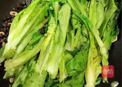 豆豉酥鱼油麦菜的做法图解5