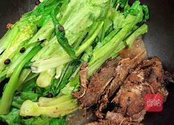 豆豉酥鱼油麦菜的做法图解6