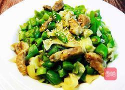 豆角焖面的做法图解7