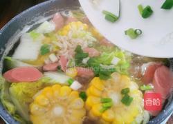 白菜玉米清脂养颜汤的做法图解7