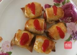 手抓饼火腿卷的做法图解5