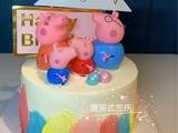 小猪佩奇生日蛋糕的做法[图]