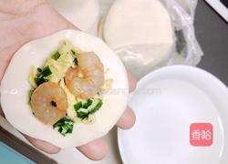 韭菜鸡蛋鲜虾水饺的做法图解7