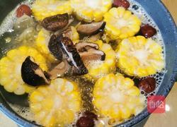 姜枣玉米菌汤的做法图解5