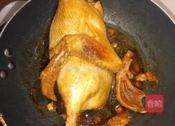 Illustration of braised duck recipe 7