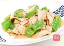 杏鲍菇炒辣椒的做法图解6