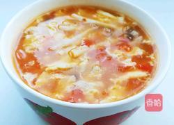 番茄蟹味菇蛋汤的做法图解5