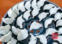 韭菜锅巴鸡蛋饺子的做法图解5