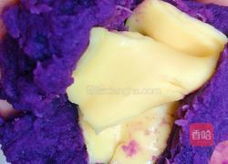 芝麻紫薯球的做法图解3