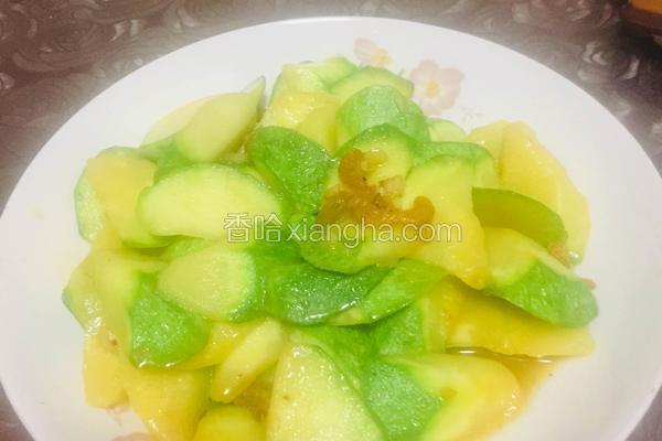 干虾仁炒小瓜