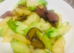 儿菜（抱子芥）炒腊肉