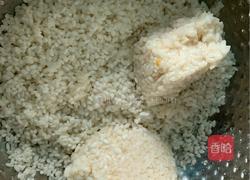 酒酿桂花米糕的做法图解2