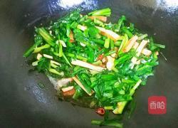 韭菜炒香干的做法图解10