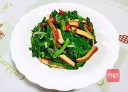 韭菜炒香干的做法图解11
