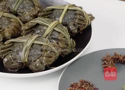 盐焗大闸蟹的做法图解1