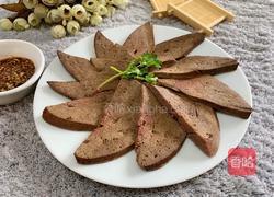 水煮猪肝的做法图解4