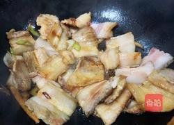 蒜苔炒肉的做法图解3