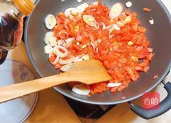 自制火锅（番茄锅+虾丸）的做法图解5