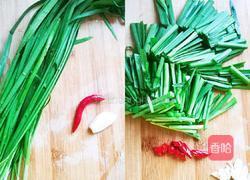 韭菜炒豆芽的做法图解3