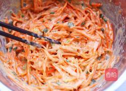 香葱胡萝卜鸡蛋饼的做法图解8