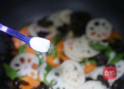 荷塘小炒的做法图解8