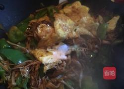 黄花菜青椒鸡蛋的做法图解12