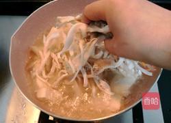 养生菌菇豆腐汤的做法图解10