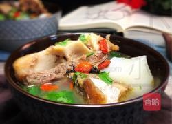 牛尾骨炖萝卜的做法图解14