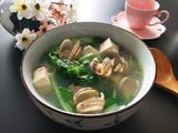 小白菜蚶子豆腐汤的做法[图]