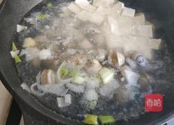 小白菜蚶子豆腐汤的做法图解10