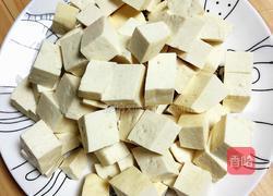 蟹黄豌豆苗豆腐汤的做法图解5