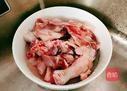 百合胡萝卜鹅汤的做法图解4