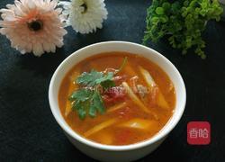 番茄肉丝茭白汤的做法图解14